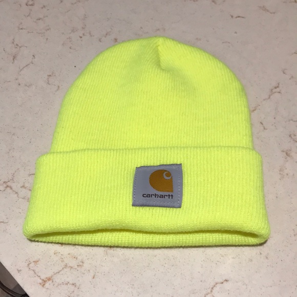Carhartt Other - Carhartt toboggan bright neon yellow NWOT